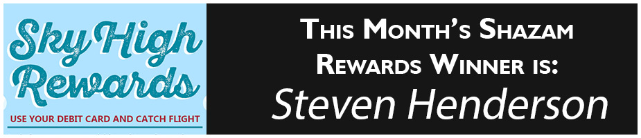 Monthly Shazam Rewards Winner