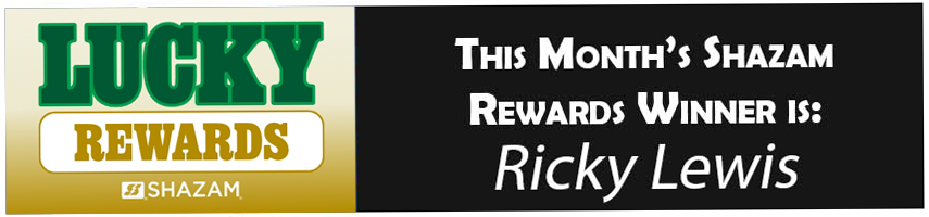 Monthly Shazam Rewards Winner